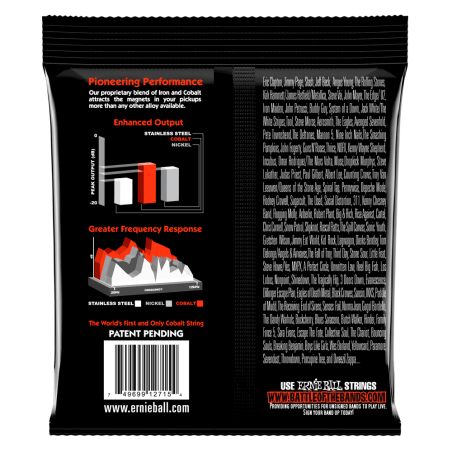 Ernie Ball 2715 Slinky Cobalt 10-52