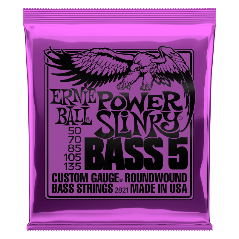 Ernie Ball 2821 Power Slinky Bass 50-135