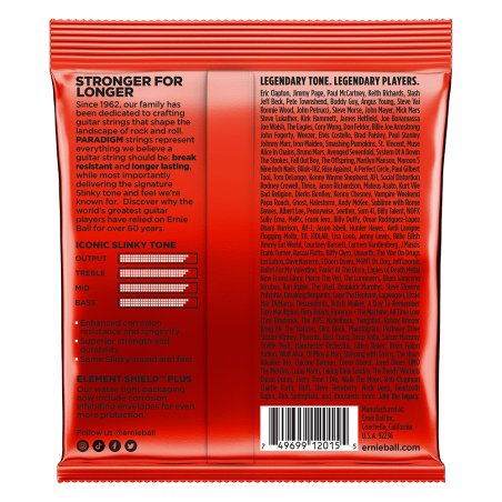 Ernie Ball 2015 Regular Slinky Paradigm 10-52