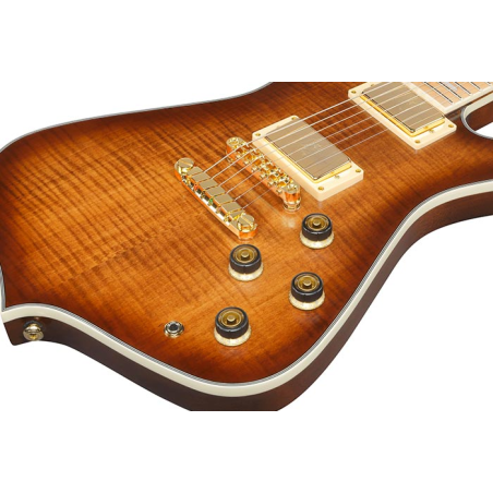 Ibanez IC420MFM-CML Caramel Burst Low Gloss