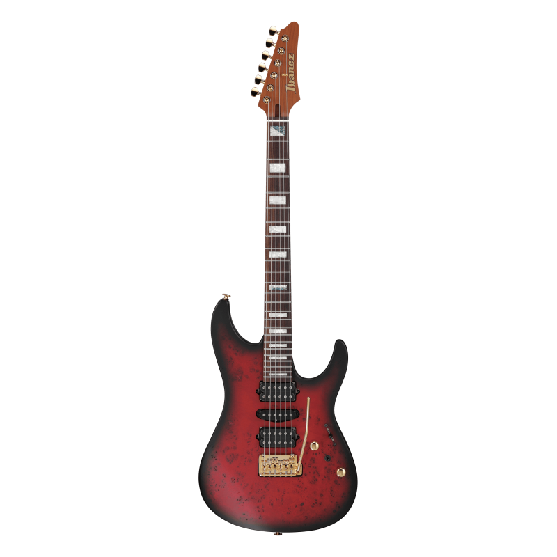 Ibanez KIKO300-RRT Ruby Red Sunburst Flat