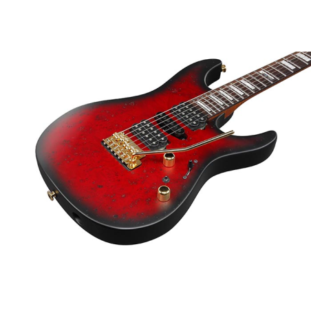 Ibanez KIKO300-RRT Ruby Red Sunburst Flat