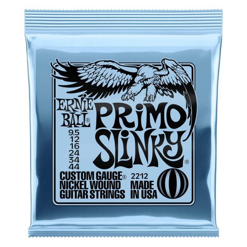 Ernie Ball 2212 Primo Slinky Nickel Wound 9.5-44