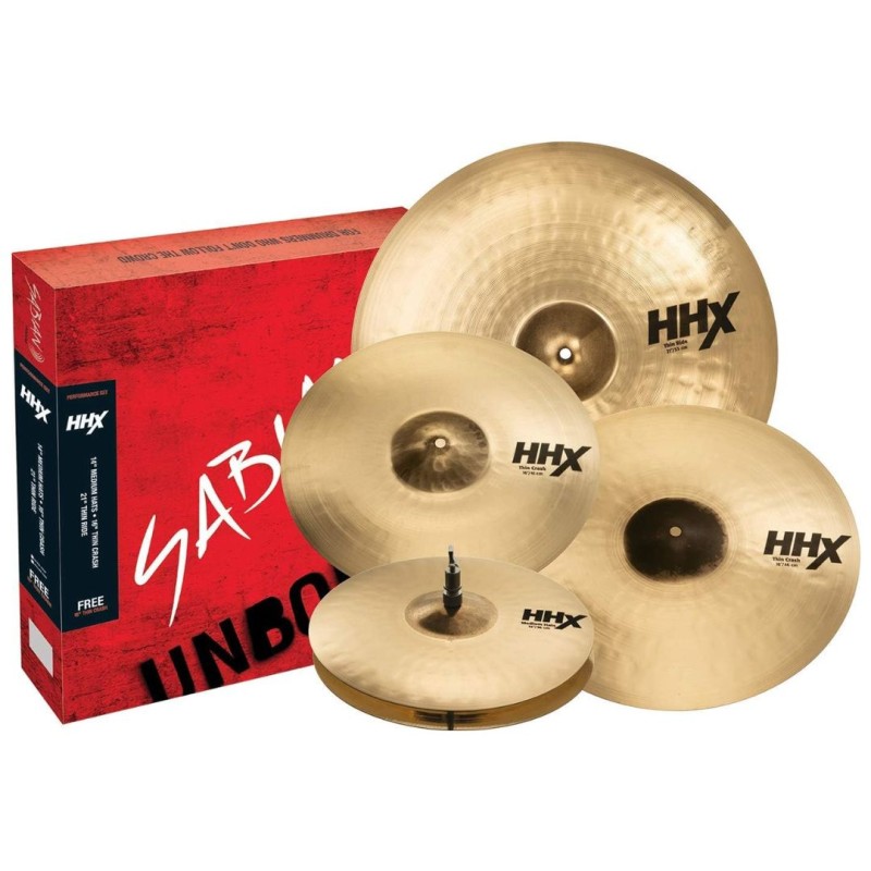 Sabian HHX Performance Set Brilliant Finish