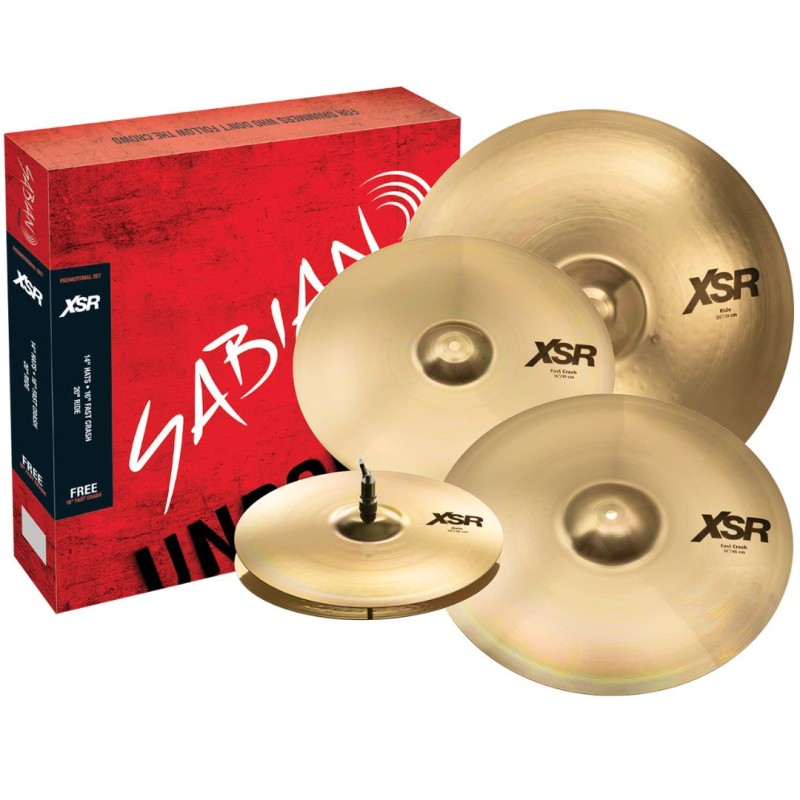 Sabian XSR Performance Set w/free 18" XSR5005GB