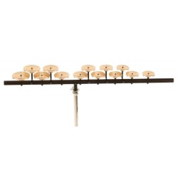 Sabian High Crotale Set (13) With Bar