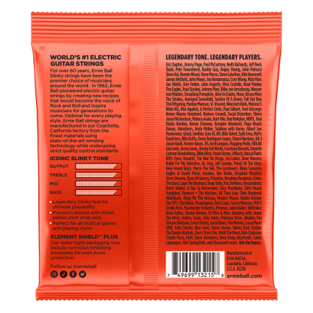 Ernie Ball 3215 3-Pack Slinky 10-52