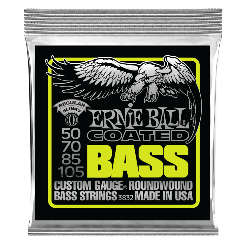Ernie Ball 3832 Regular Slinky Coated 50-105