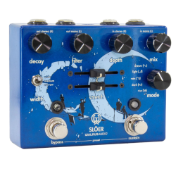 Walrus Audio Slöer Stereo Ambient Reverb Blue