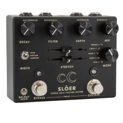 Walrus Audio Slöer Stereo Ambient Reverb Black