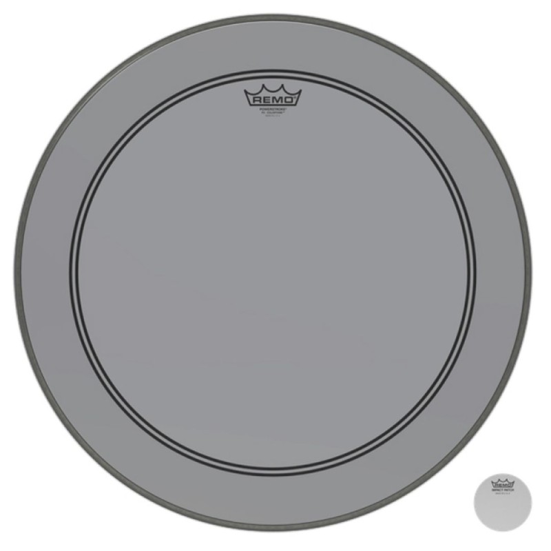 REMO Powerstroke 3 Colortone 20" Smoke P3-1320-CT-SM