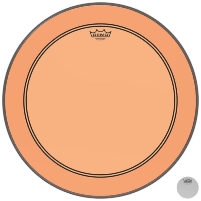 REMO Powerstroke 3 Colortone 20" Orange P3-1320-CT-OG