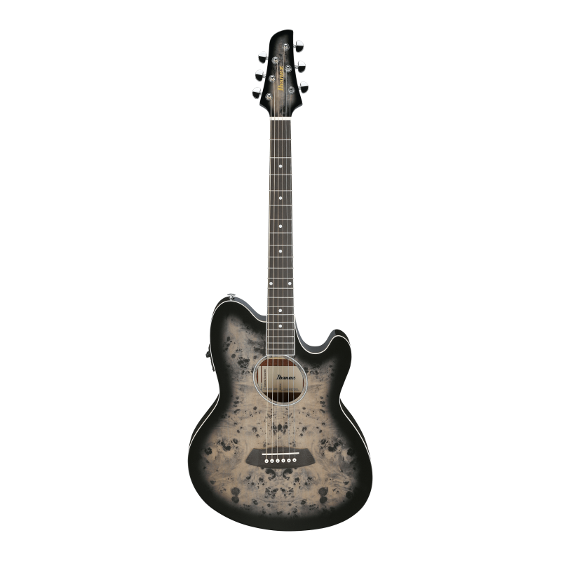 Ibanez TCY10PA-BKB Transparent Brown Black Burst