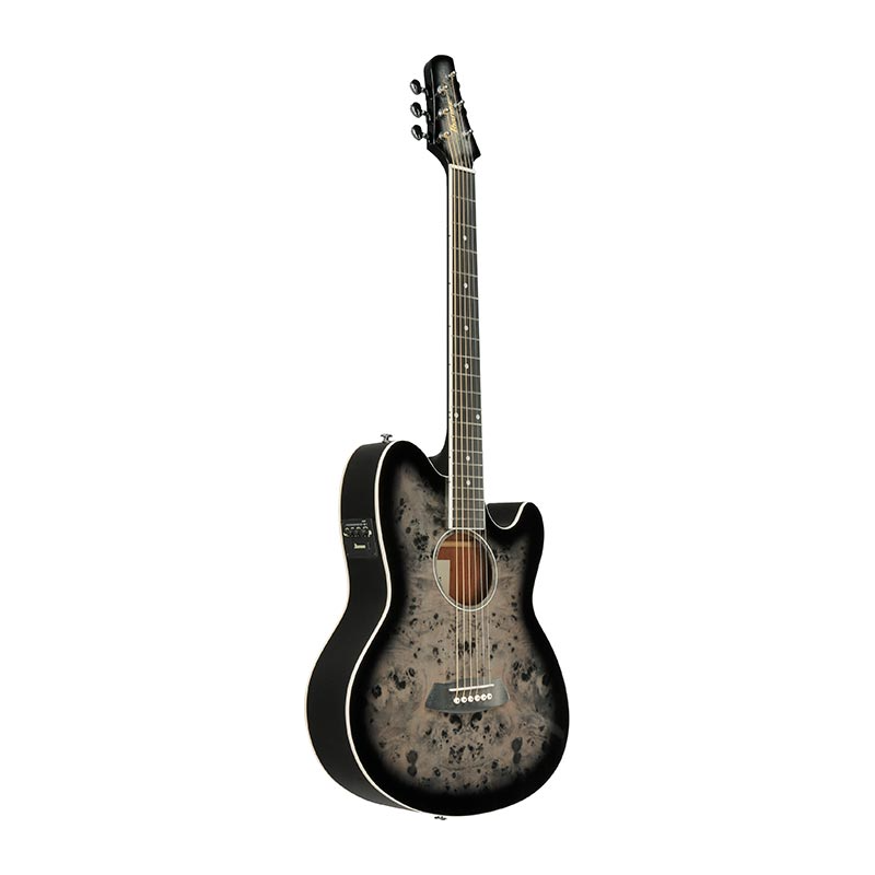 Ibanez TCY10PA-BKB Transparent Brown Black Burst