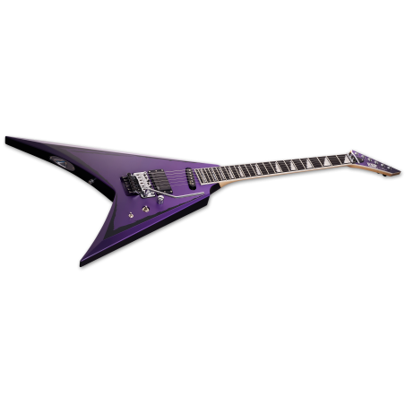 LTD Alexi Ripped Sawtooth Purple Fade Satin w/ Pinstripes