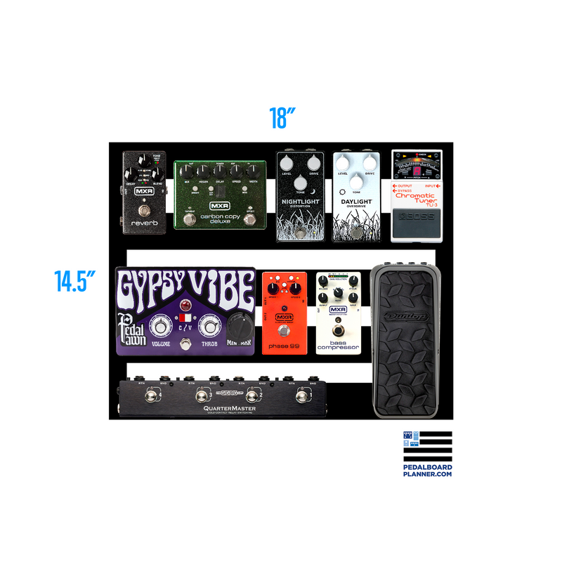 Pedaltrain Novo 18 Tour Case