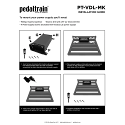 Pedaltrain Voodoo Lab Power Supply PT-VDL-MK