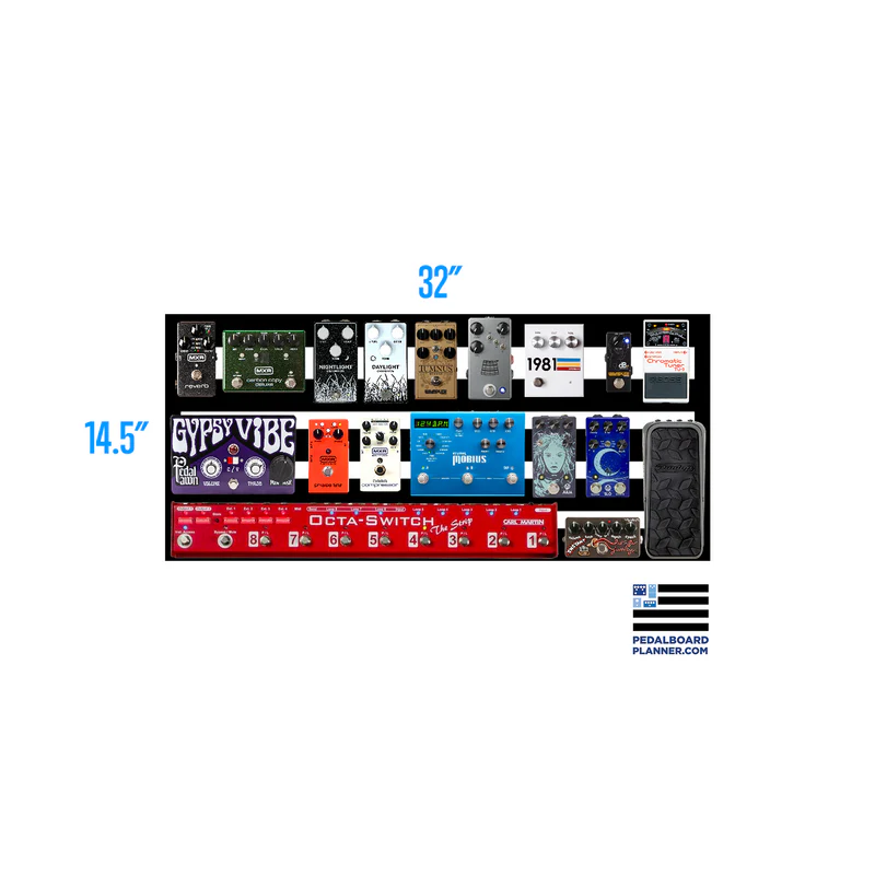 Pedaltrain Novo 32 Wheeled Tour Case