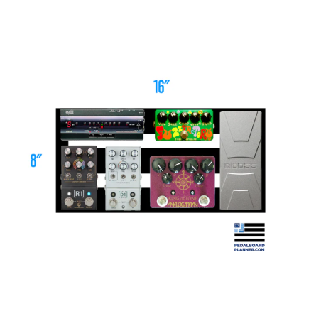 Pedaltrain PT-M16-SC Metro 16