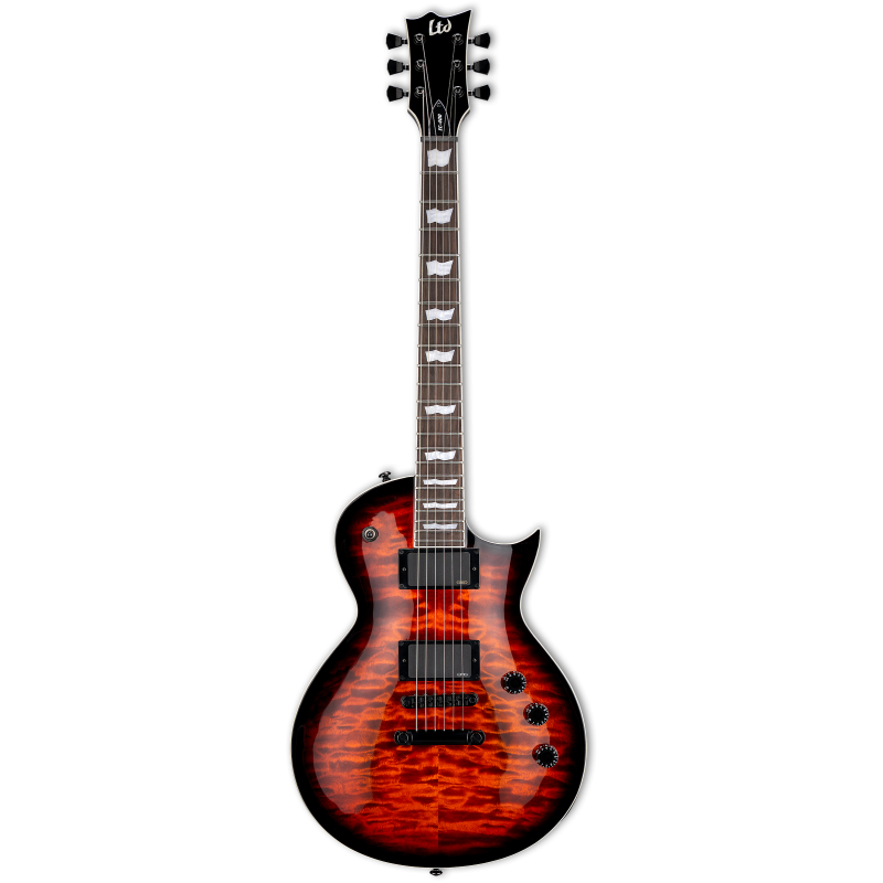 LTD EC-400QM Vintage Burst