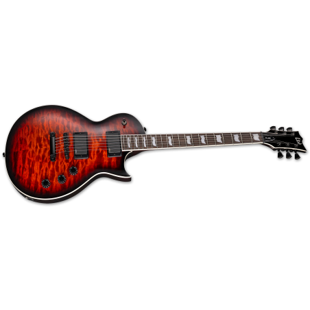 LTD EC-400QM Vintage Burst