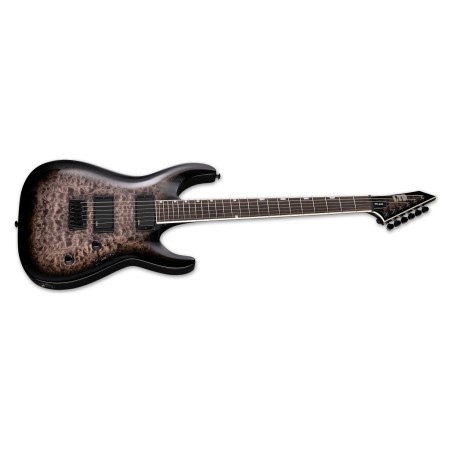 LTD MH-400HT QM See Thru Black Sunburst