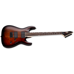 LTD MH-200HT QM Dark Brown Suburst