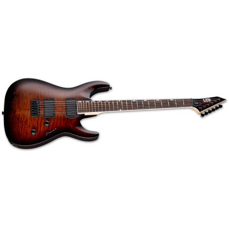 LTD MH-200HT QM Dark Brown Suburst