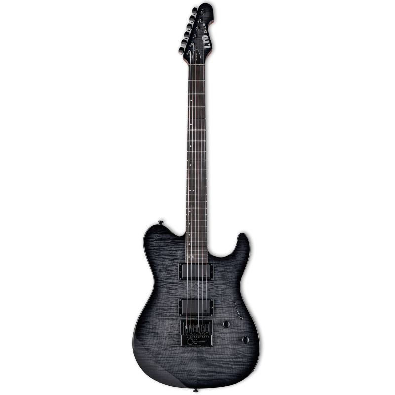 LTD TH-1000 EVERTUNE See Thru Black Sunburst
