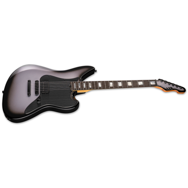 LTD JD-I Silver Sunburst Joe Duplantier Signature