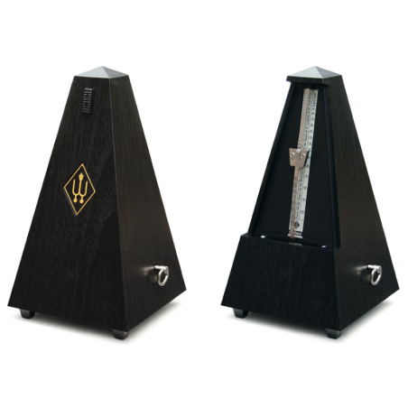 Wittner 845161 Black Metronomo a Piramide