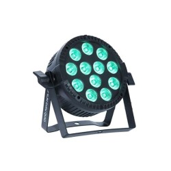 Power Lighting Par Slim 12X6W Quad