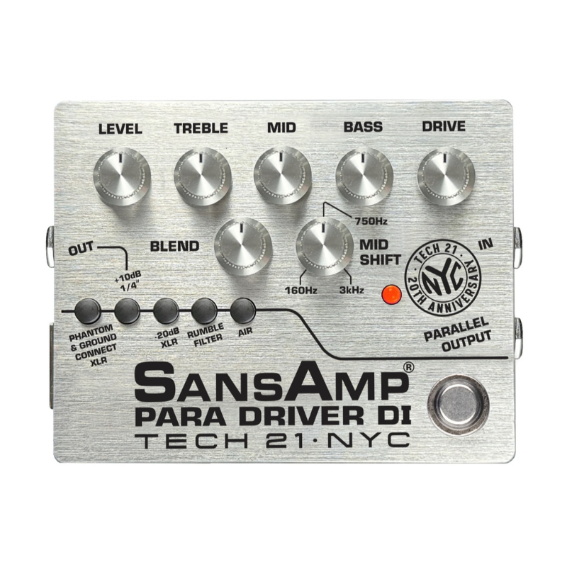 TECH 21 SansAmp Para Driver D.I. 20th