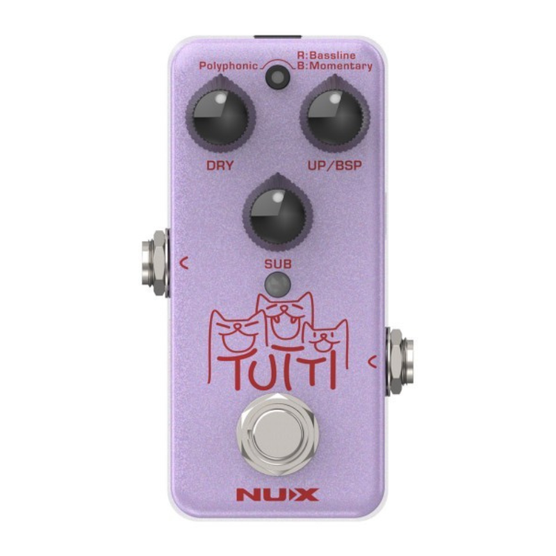 NUX TUTTI Polyphonic Octave Pedal NPO-2