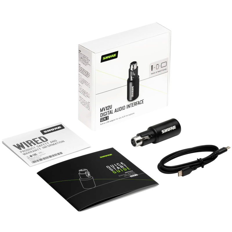 Shure MVX2U Gen 2