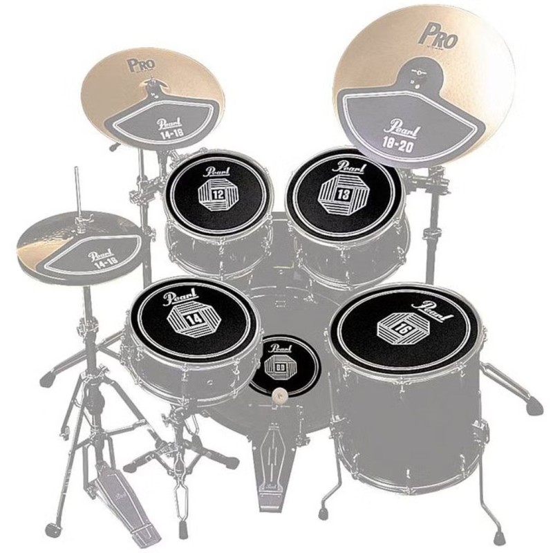 Pearl RP-50 Set Sordine in Gomma