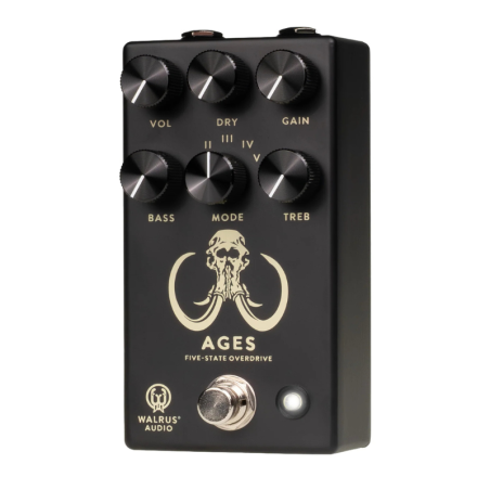 Walrus Audio Ages Five-State Overdrive Black