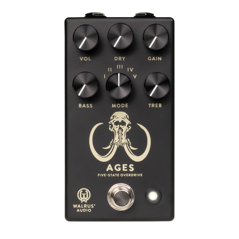 Walrus Audio Ages Five-State Overdrive Black