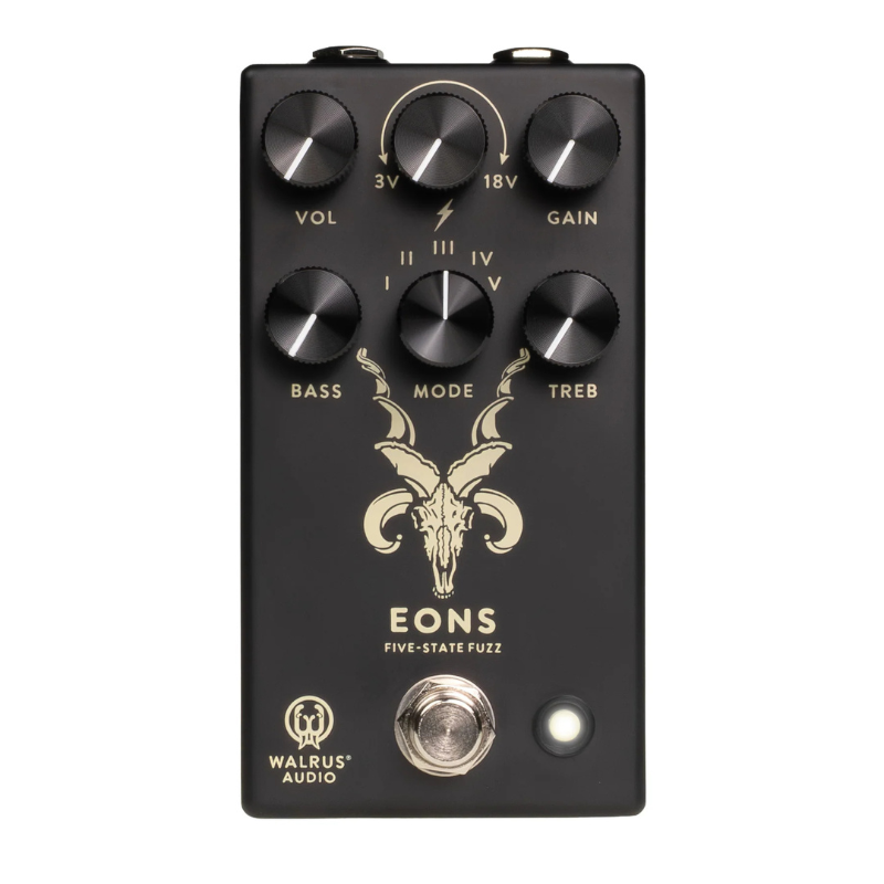 Walrus Audio Eons Five-State Fuzz Black