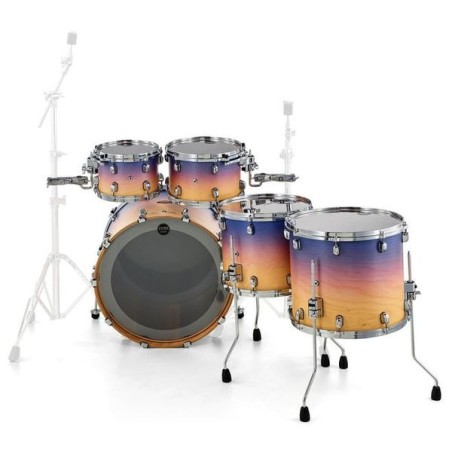 TAMA Starclassic Walnut/Birch 22" Satin Purple Atmosphere Fade WBS52RZS-SAF