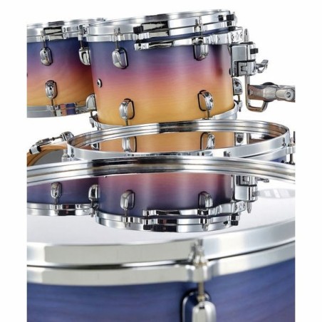 TAMA Starclassic Walnut/Birch 22" Satin Purple Atmosphere Fade WBS52RZS-SAF