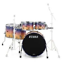 TAMA Starclassic Walnut/Birch 22" Satin Purple Atmosphere Fade WBS52RZS-SAF