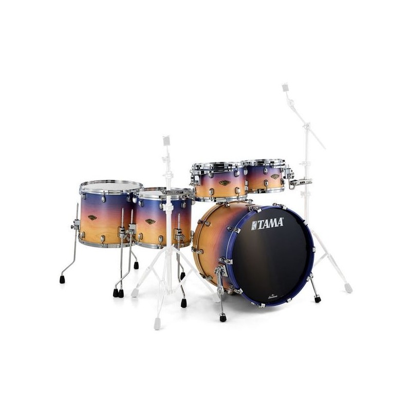 TAMA Starclassic Walnut/Birch 22" Satin Purple Atmosphere Fade WBS52RZS-SAF
