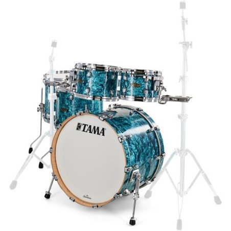 TAMA Starclassic Walnut/Birch 22" Turquoise Pearl WBR52RZS-TQP
