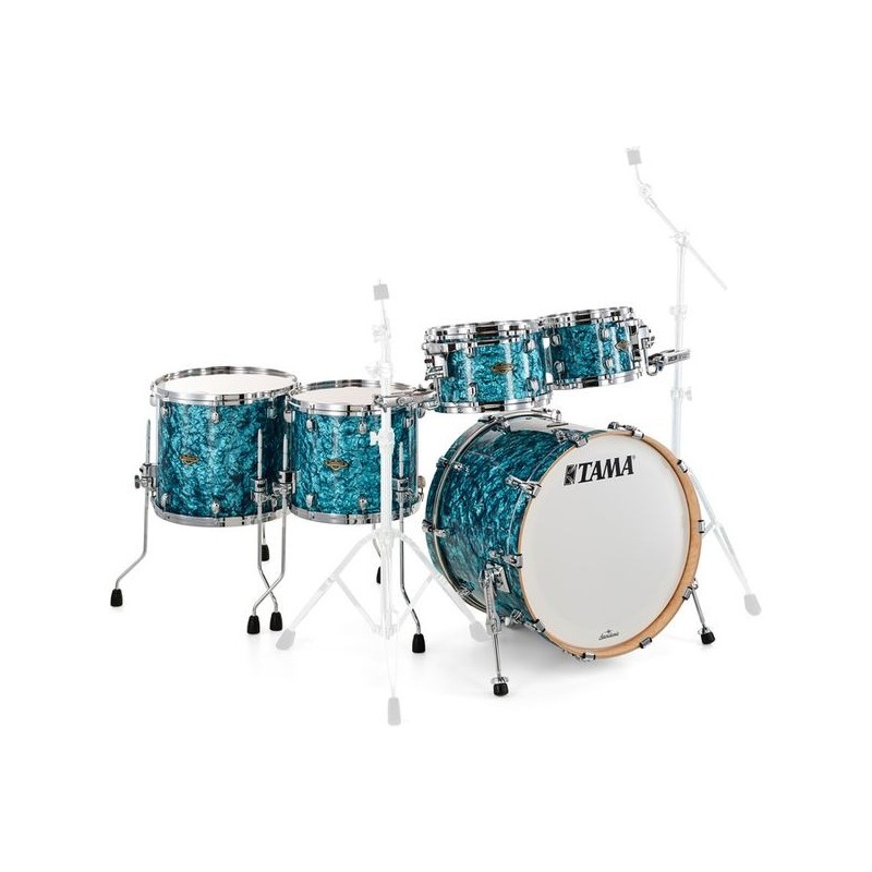 TAMA Starclassic Walnut/Birch 22" Turquoise Pearl WBR52RZS-TQP