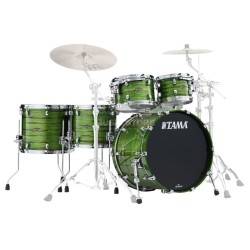 TAMA Starclassic Walnut/Birch 22" Lacquer Shamrock Oyster WBS52RZS-LSO