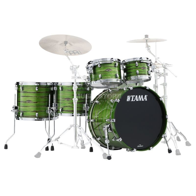 TAMA Starclassic Walnut/Birch 22" Lacquer Shamrock Oyster WBS52RZS-LSO