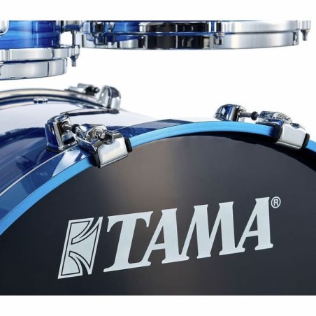 TAMA Starclassic Walnut/Birch 22" Lacquer Ocean Blue Ripple WBS52RZS-LOR