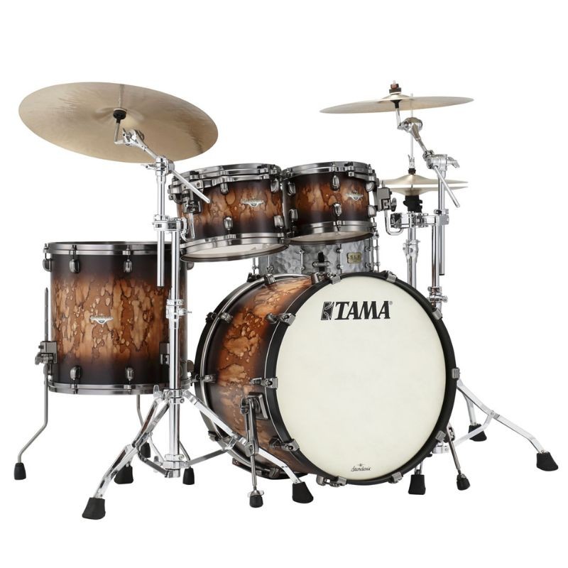 TAMA Starclassic Maple 22" Molten Satin Brown Burst MA42TZUS-MBB