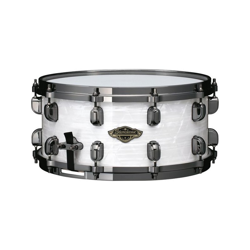 TAMA Starclassic Walnut/Birch 14"x6.5" White Pearl WBRS65BN-WPL
